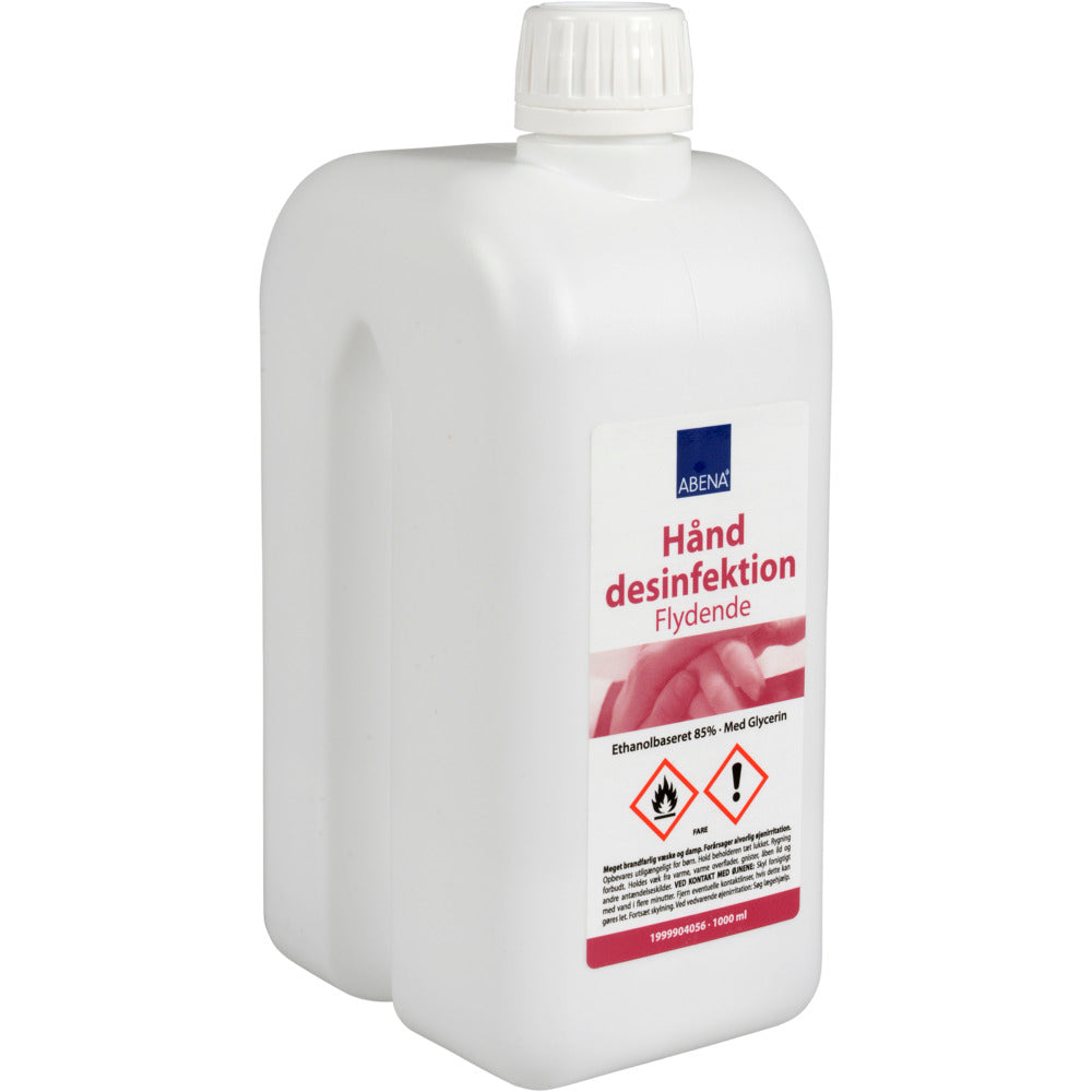 Hånddesinfektion, 85% Ethanol, 1000 ml, Abena