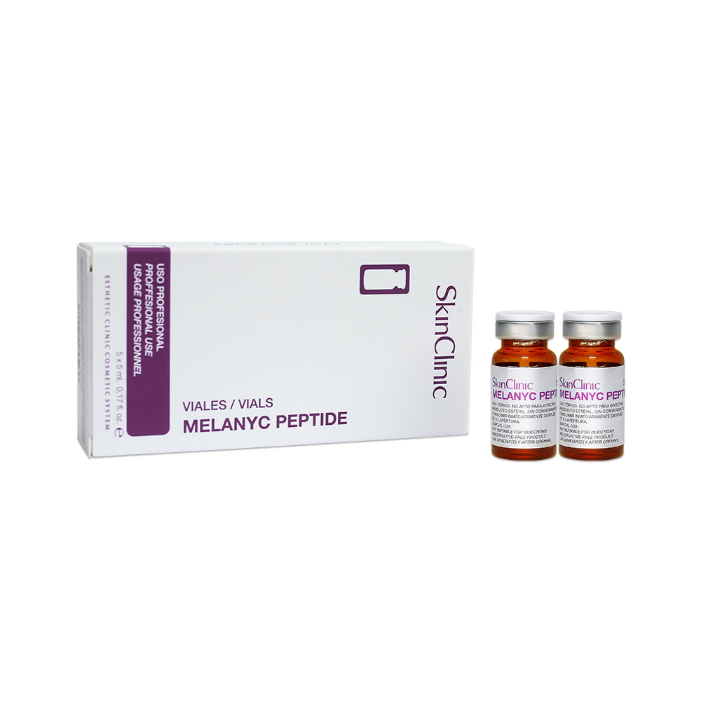 Melanyc Peptide Vial, 5x5 ml hætteglas, SkinClinic