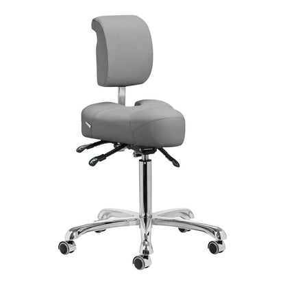 Ergonomisk behandlerstol model Bonito 2116, Grå