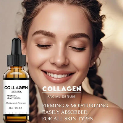 Collagen serum med Retinol, Panthenol og Centella Asiatica, 30 ml