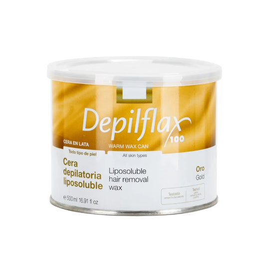 Depilflax dåsevoks Gold med 500 ml