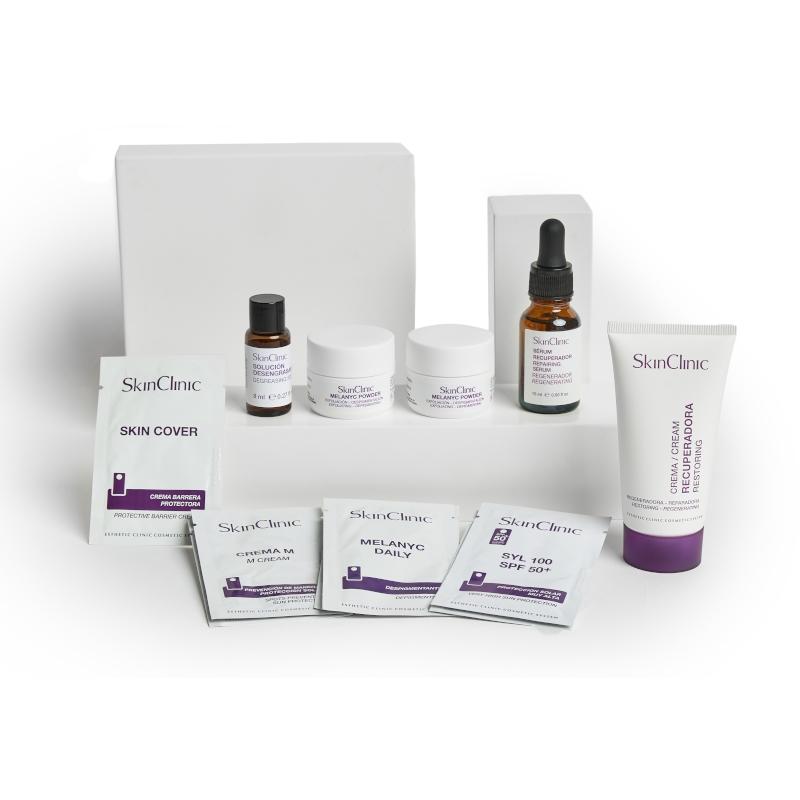 Melanyc Depigmenting Facial Mask Kit, SkinClinic