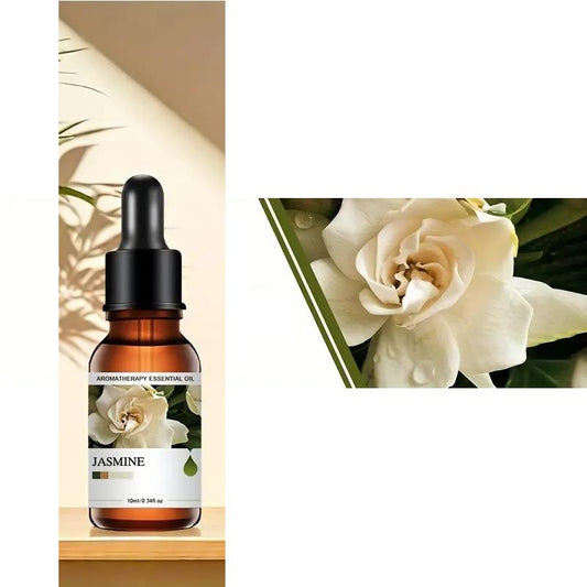 Jasmin Essential Oil, 10 ml æterisk olie med pipette