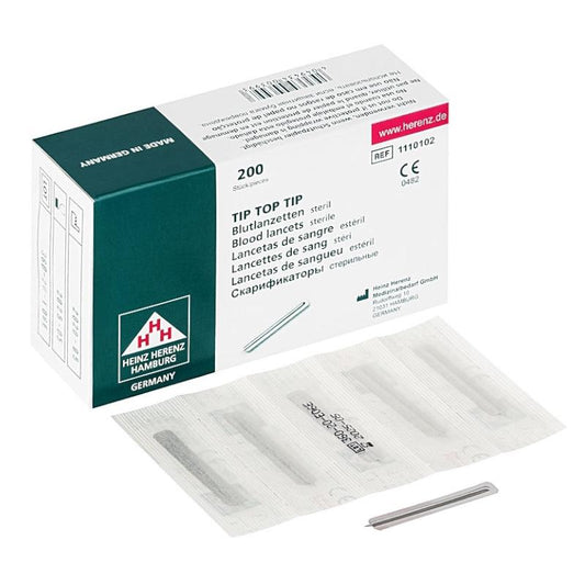 Lancetter, sterile, 2,9 mm, 200 stk