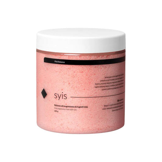 SYIS Pink Balance Fodbadesalt, Pink Magnesium, 600 gram