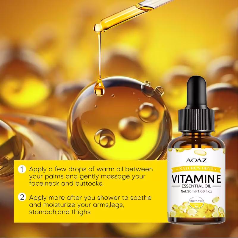 Vitamin-E Essential Oil, 100 ml, Æterisk olie