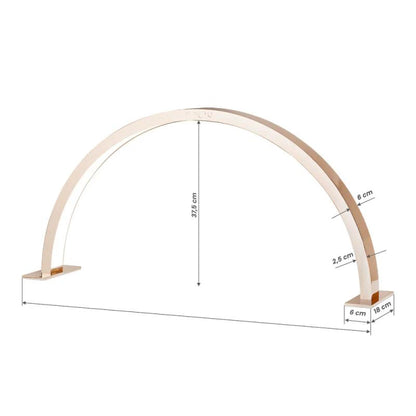 Luna Half Moon A2 lampe, Gold Copper
