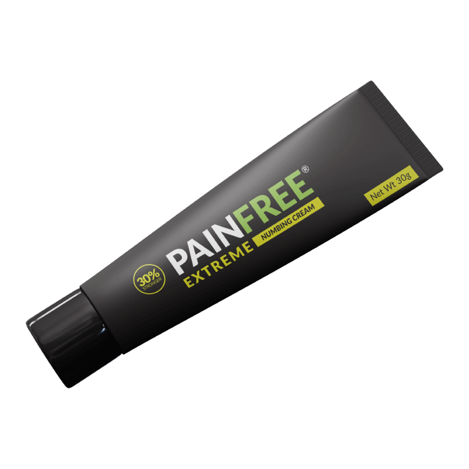 Painfree Extreme Numbing Cream, Bedøvelsescreme med 14,5% lidocain, 30 gram