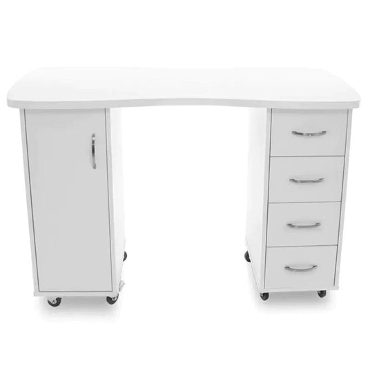 Arbejdsbord model 3138 med skab og skuffer