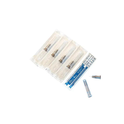 Mesoterapi kanyler, 33G - 4 mm, 100 stk, KIPIC Mesoterapinåle