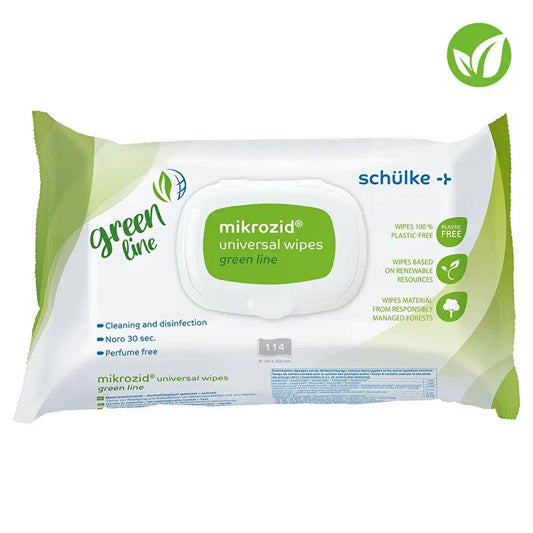 Mikrozid Universal Wipes, Green Line, 114 stk Desinfektionsservietter