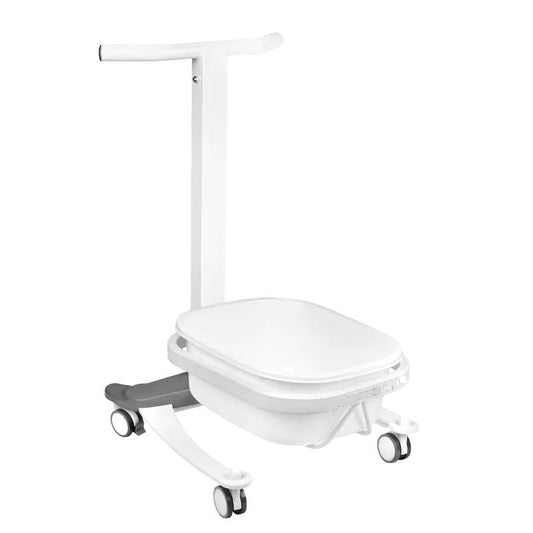 Fodbad på hjul med højdejustering, Fodspa trolley