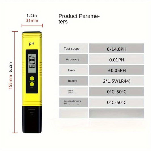 Elektronisk pH-meter / ph-måler
