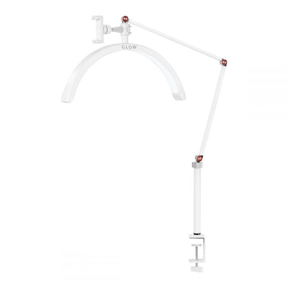 LUNA X3 Half Moon LED-lampe til bord, Hvid