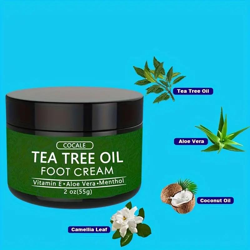 Tea Tree Oil Foot Cream, Fodpleje creme