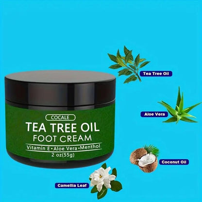 Tea Tree Oil Foot Cream, Fodpleje creme