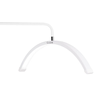 GLOW Half Moon light LED-lampe med gulvstander, Hvid