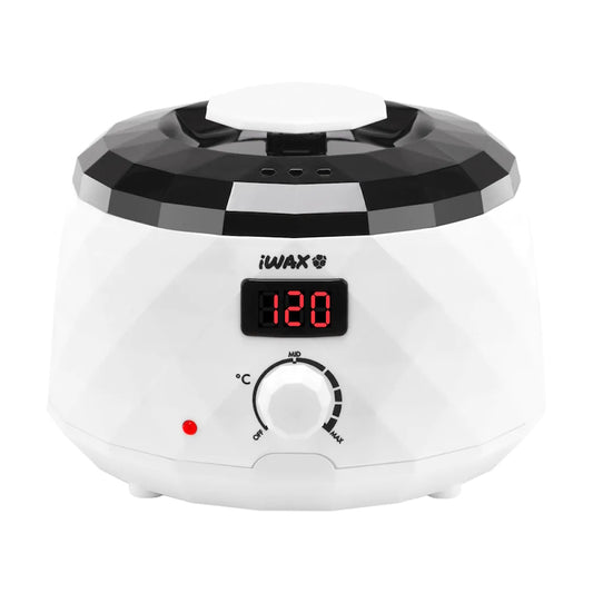 iWax Diamond Tech voksvarmer 400 ml, 100W, hvid