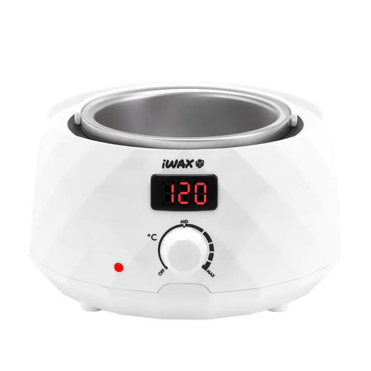 iWax Diamond Tech voksvarmer 400 ml, 100W, hvid