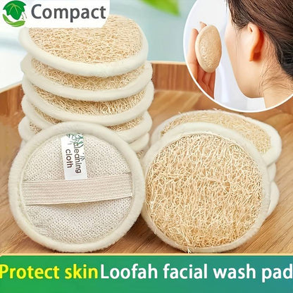Loofah ansigtssvamp, 3 styk
