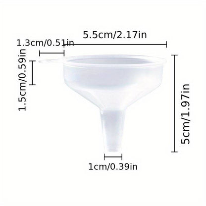 Tragt, 55 mm, 3 styk