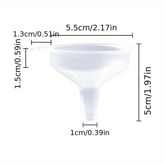 Tragt, 55 mm, 3 styk