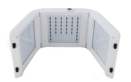 LED Lysterapi lampe model OMEGA med 7 farver
