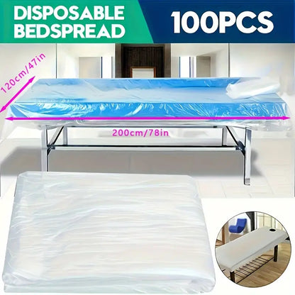 Plastik lagen til briks, 120 x 200 cm, 100 stk