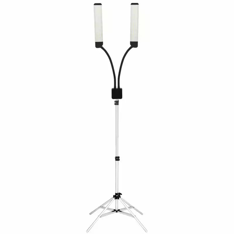 LED Gulvlampe, Arbejdslampe med 2 fleksible arme