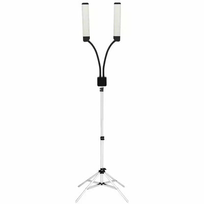 LED Gulvlampe, Arbejdslampe med 2 fleksible arme