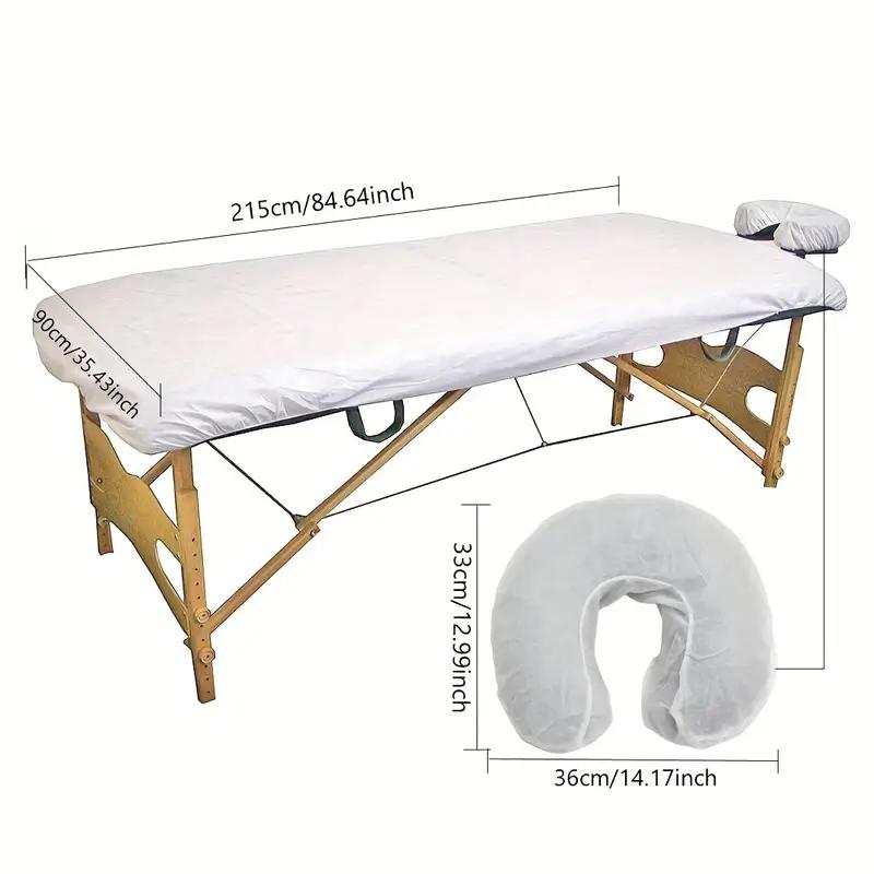 Engangslagen inkl. betræk til hovedstøtte, Non-Woven, Med elastik, 215 x 90 cm, 20 styk