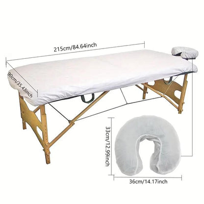 Engangslagen inkl. betræk til hovedstøtte, Non-Woven, Med elastik, 215 x 90 cm, 20 styk