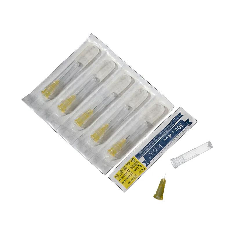 Mesoterapi kanyler, 30G - 4 mm, 100 stk, KIPIC Mesoterapinåle