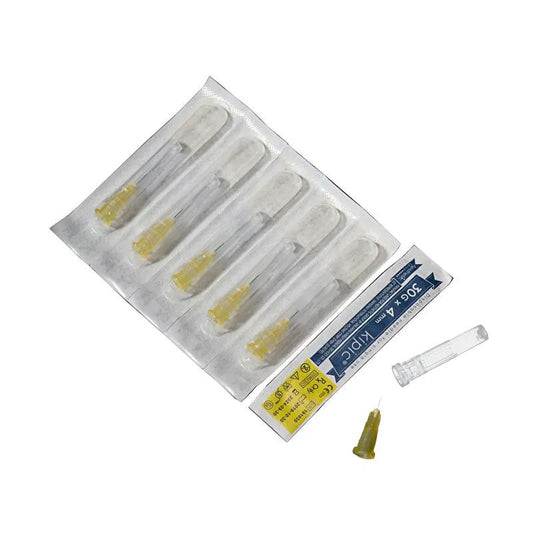 Mesoterapi kanyler, 30G - 4 mm, 100 stk, KIPIC Mesoterapinåle