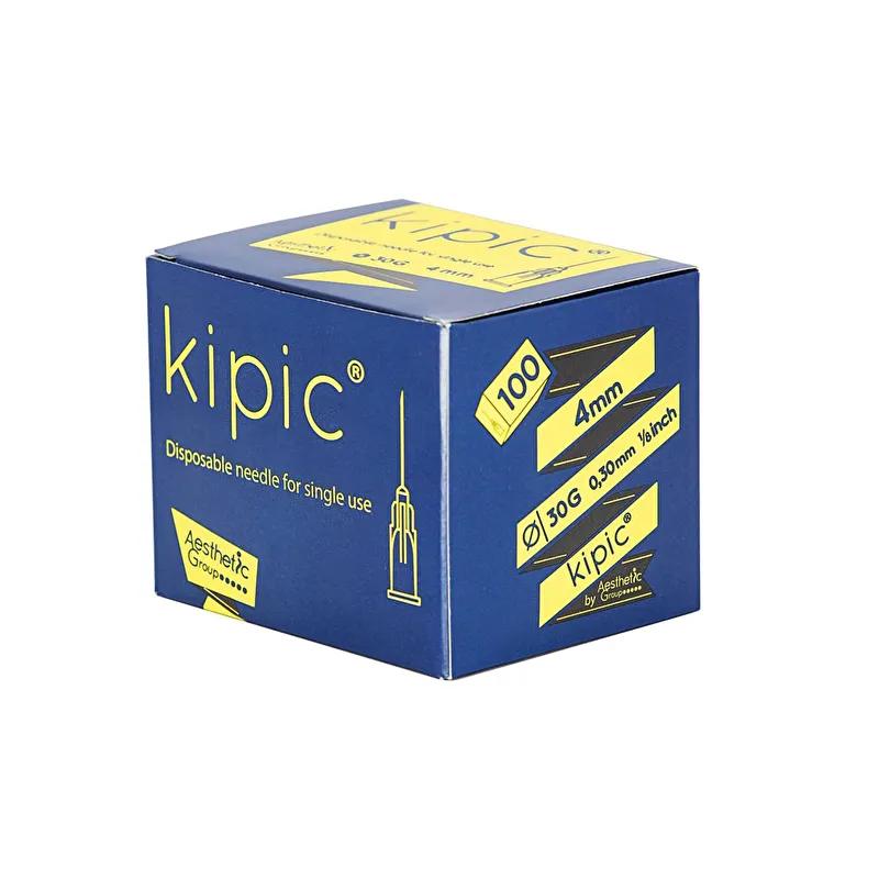 Mesoterapi kanyler, 30G - 4 mm, 100 stk, KIPIC Mesoterapinåle