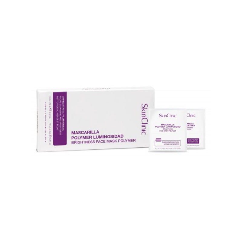 Brightness Face Mask Polymer, Peel-off maske, 10 stk, SkinClinic