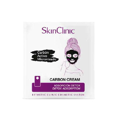 Carbon Cream, Detox maske, 6 ml sachet, SkinClinic