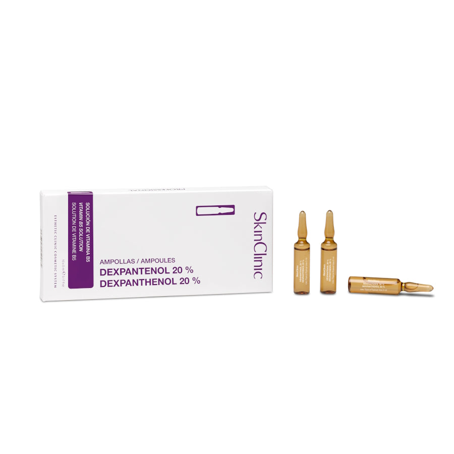 Dexpanthenol 20% Ampoules, 10 x 5 ml ampuller, SkinClinic