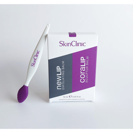 Newlip + Coralip + Lip Brush Sampak, 2x 15 ml, SkinClinic
