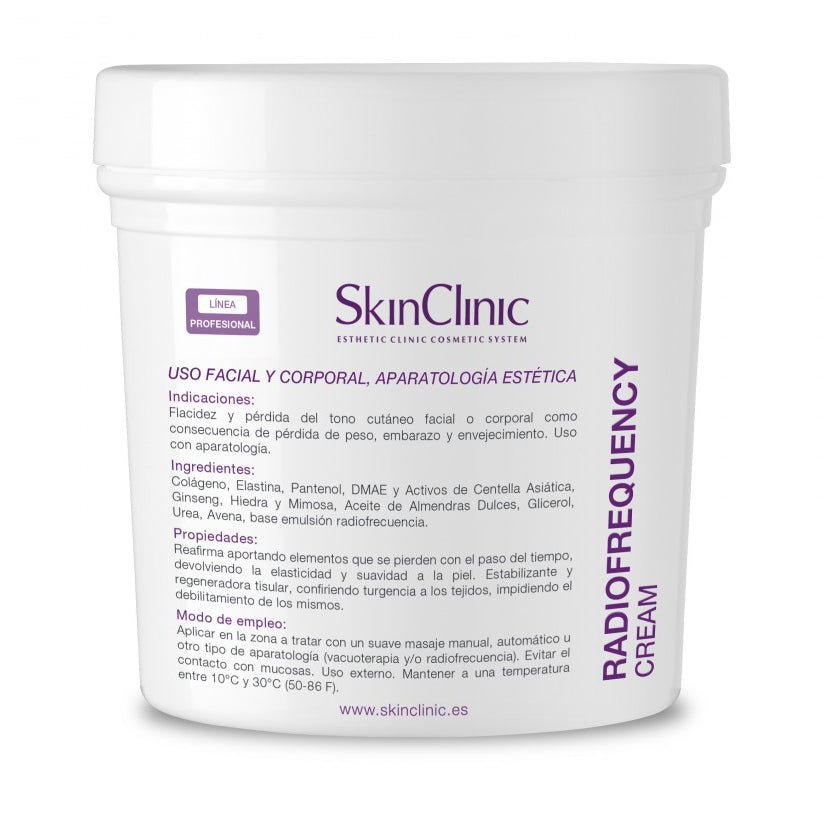 Radiofrequency RF Cream, Creme til Radiofrekvens behandling, 1000 ml, SkinClinic
