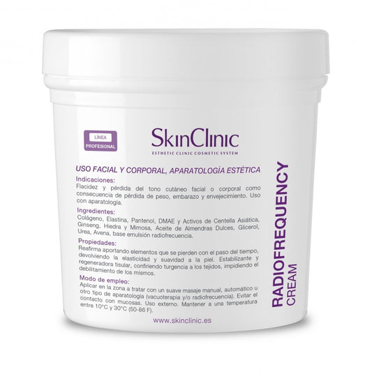 Radiofrequency RF Cream, Creme til Radiofrekvens behandling, 1000 ml, SkinClinic