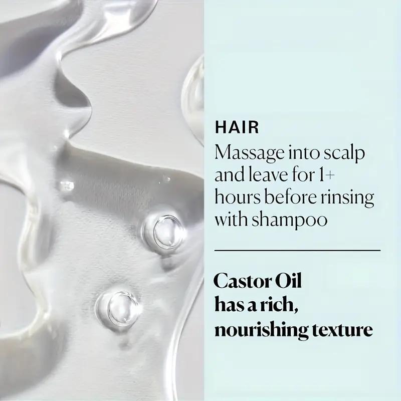 Castor Oil, Ricinusolie, koldpresset, 200 ml