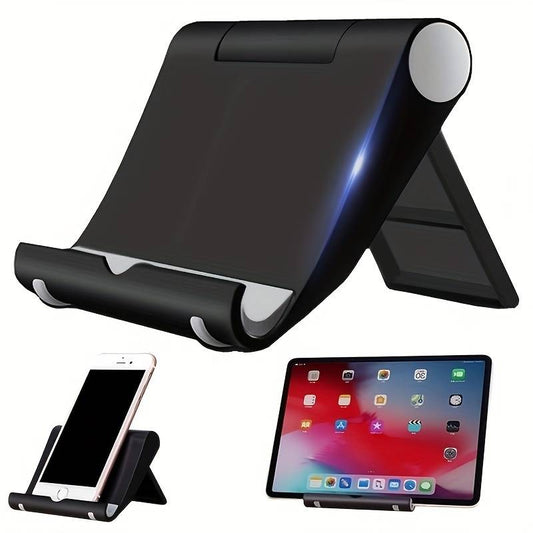 Tablet og mobilholder, sort