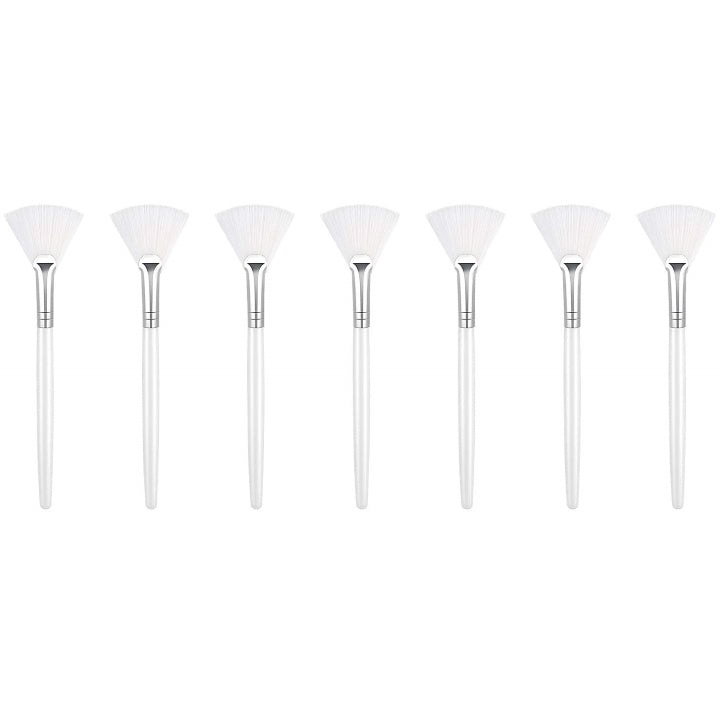 Viftepensel, hvid, 16 cm