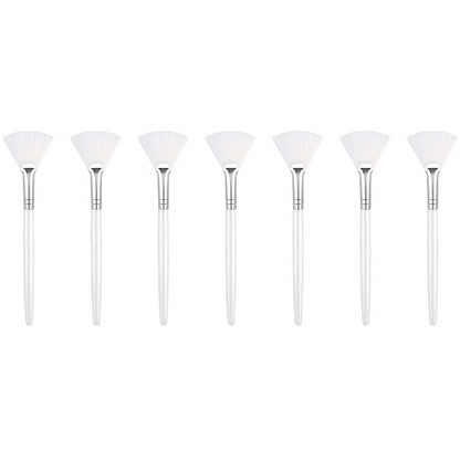 Viftepensel, hvid, 16 cm