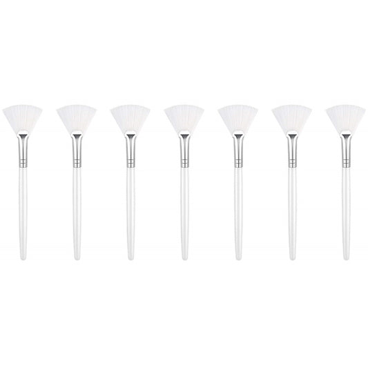 Viftepensel, hvid, 16 cm