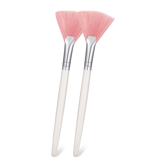 Viftepensel, pink, 16 cm