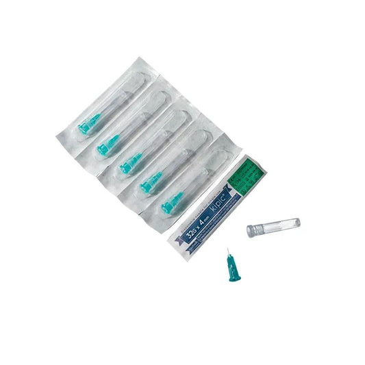 Mesoterapi kanyler, 32G - 4 mm, 100 stk, KIPIC Mesoterapinåle